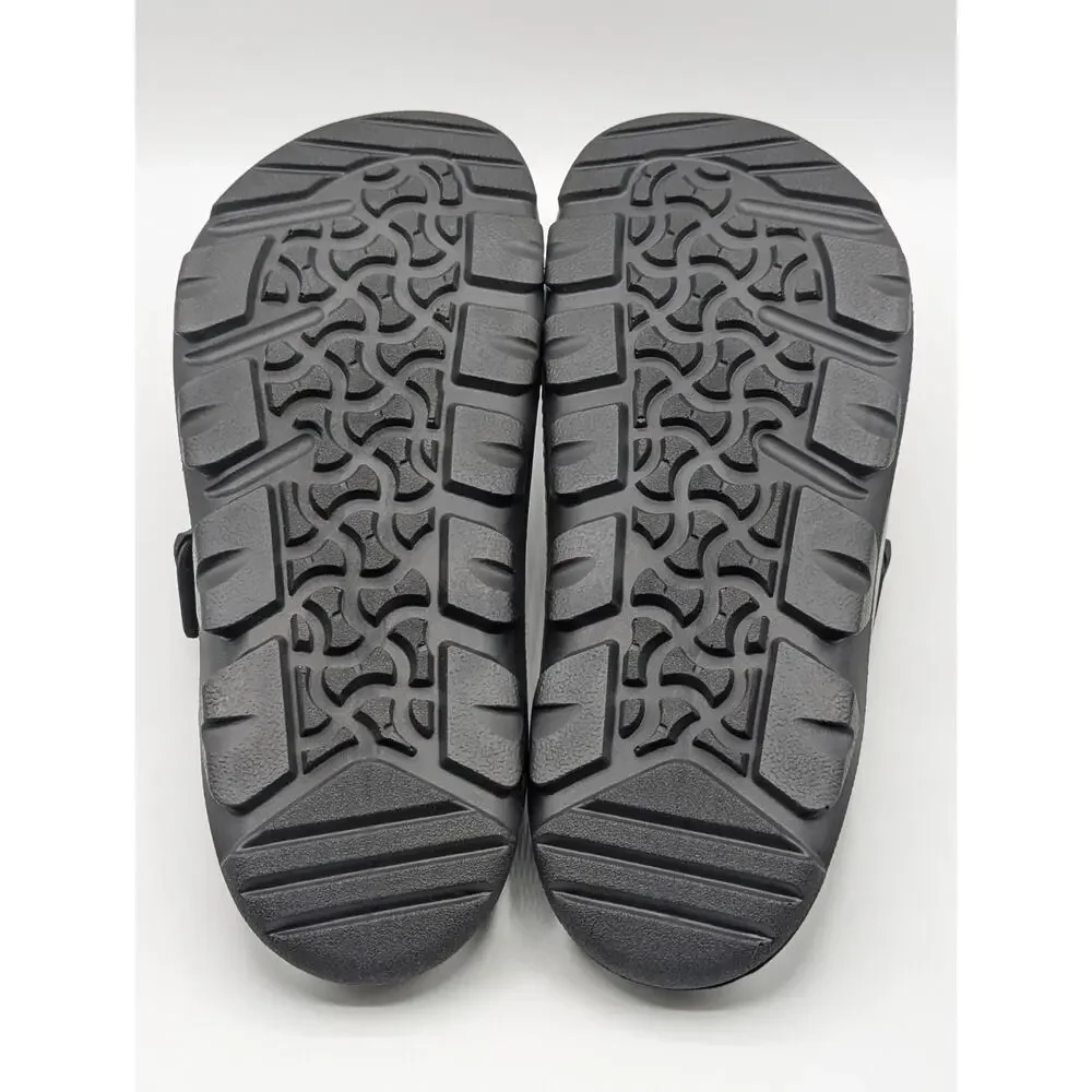 Birkenstock Mens Size 7 Mogami Terra Stealth 2 Strap Black Regular Fit Sandals